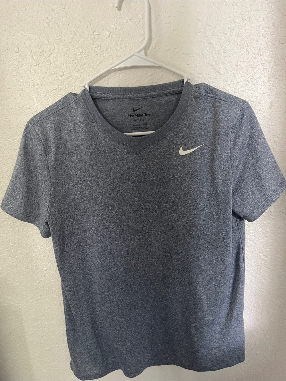 Nike Heather Navy/Gray Dri-FIT Short Sleeve Tee